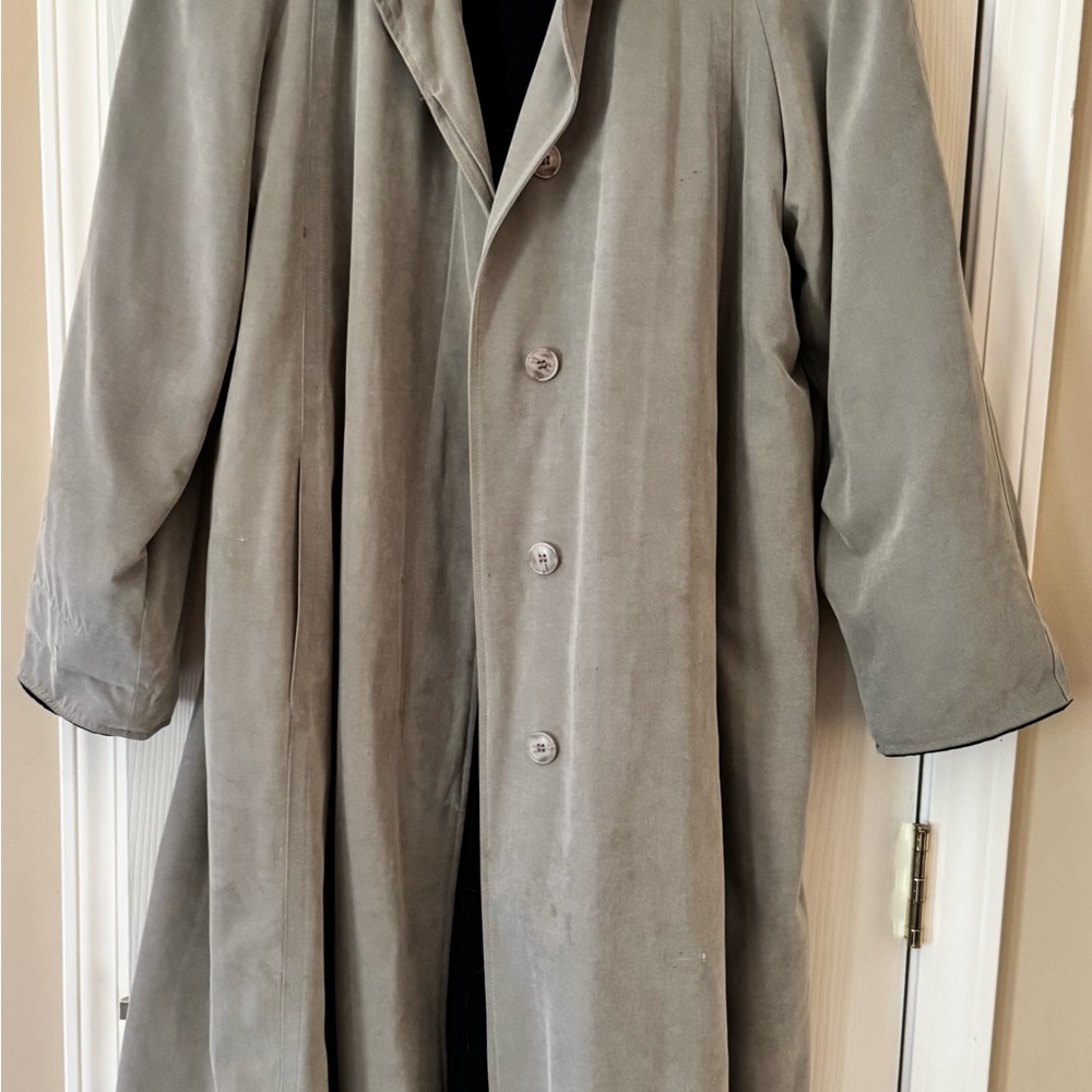 Anne Klein II lined trench coat